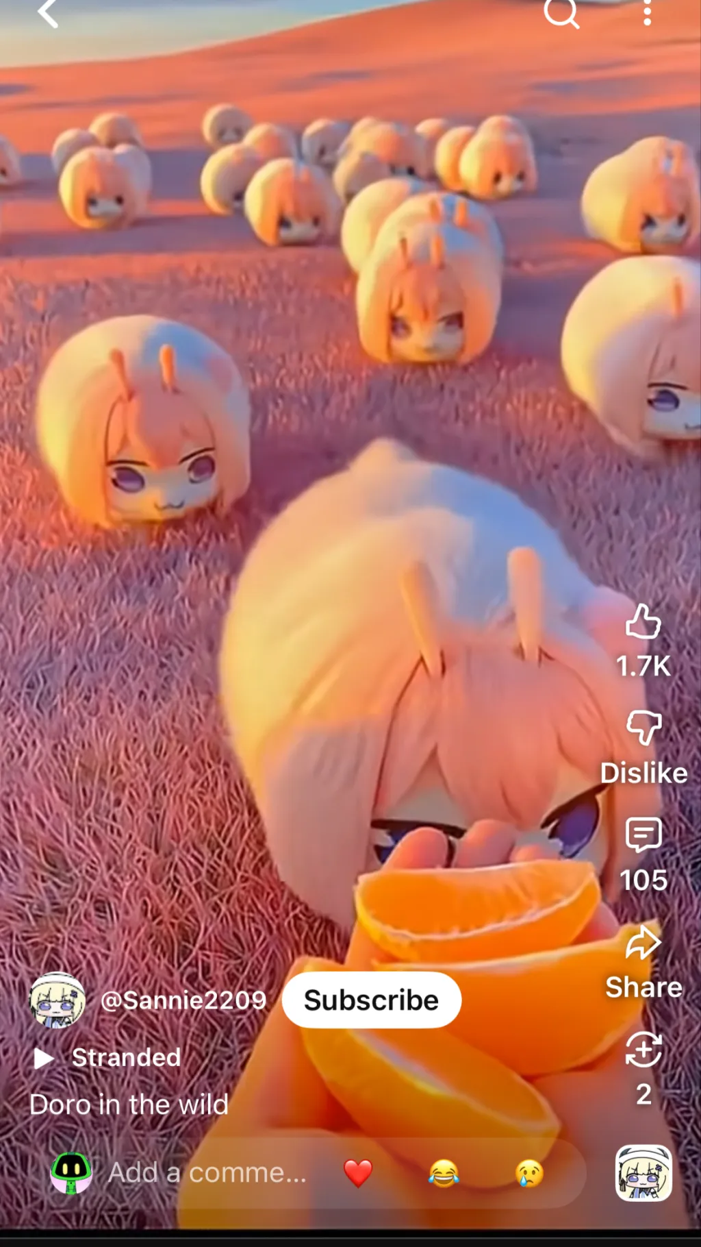 ai character: Doro background