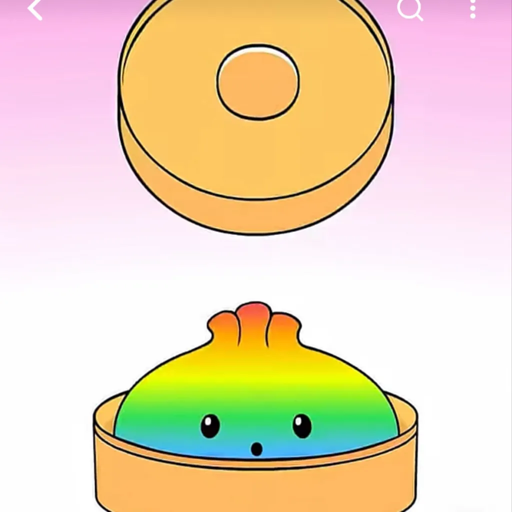 chat with ai character: Rainbow dumpling