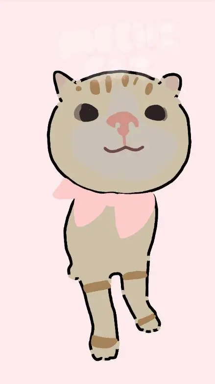 ai character: kitty background