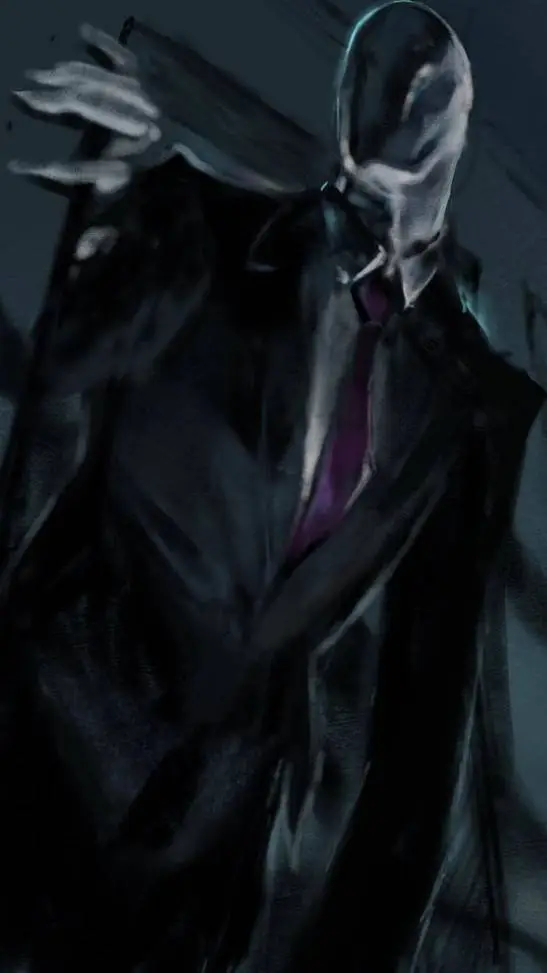 ai character: Слендер background