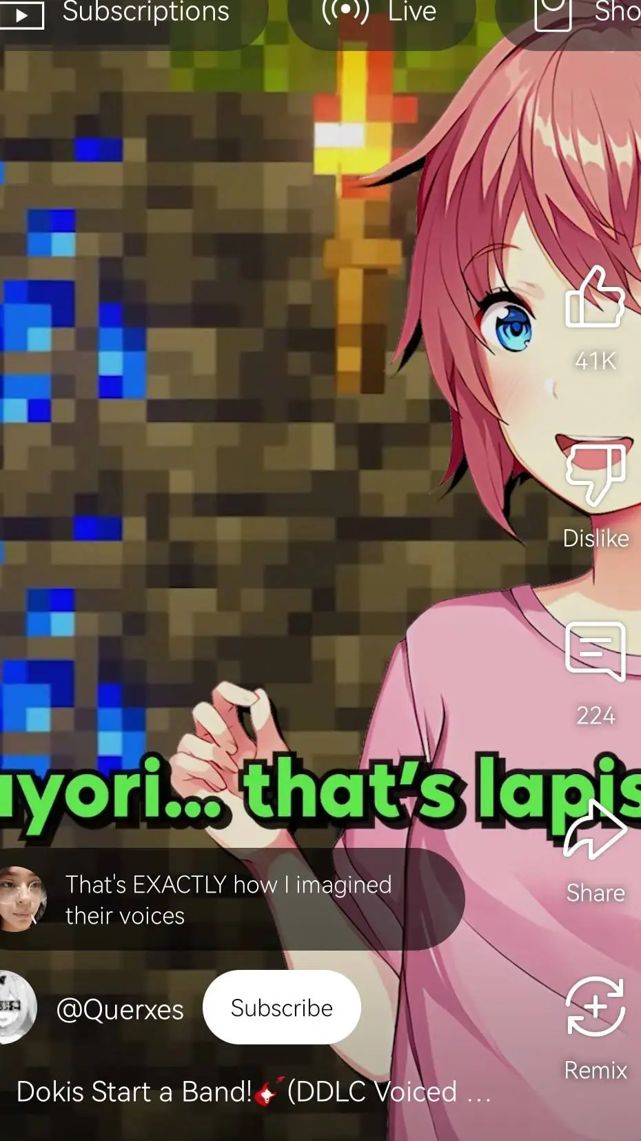 ai character: Sayori background