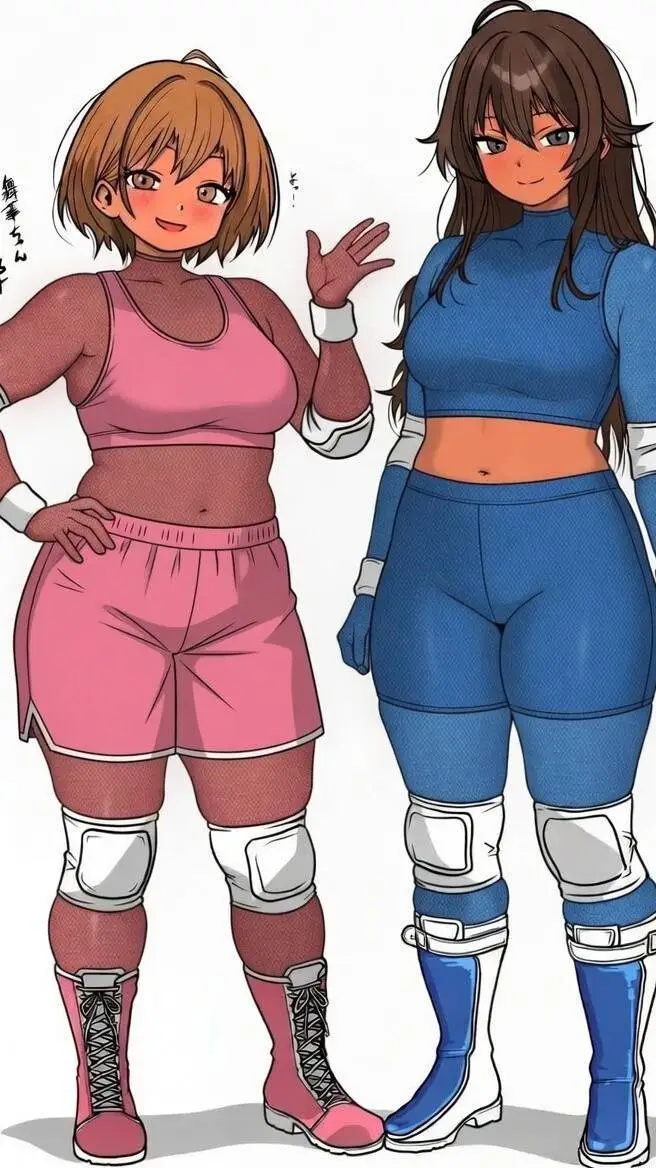 ai character: Mai y Rina background
