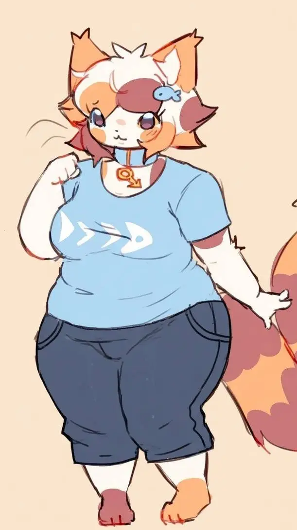 ai character: Nami🐱🍊 background