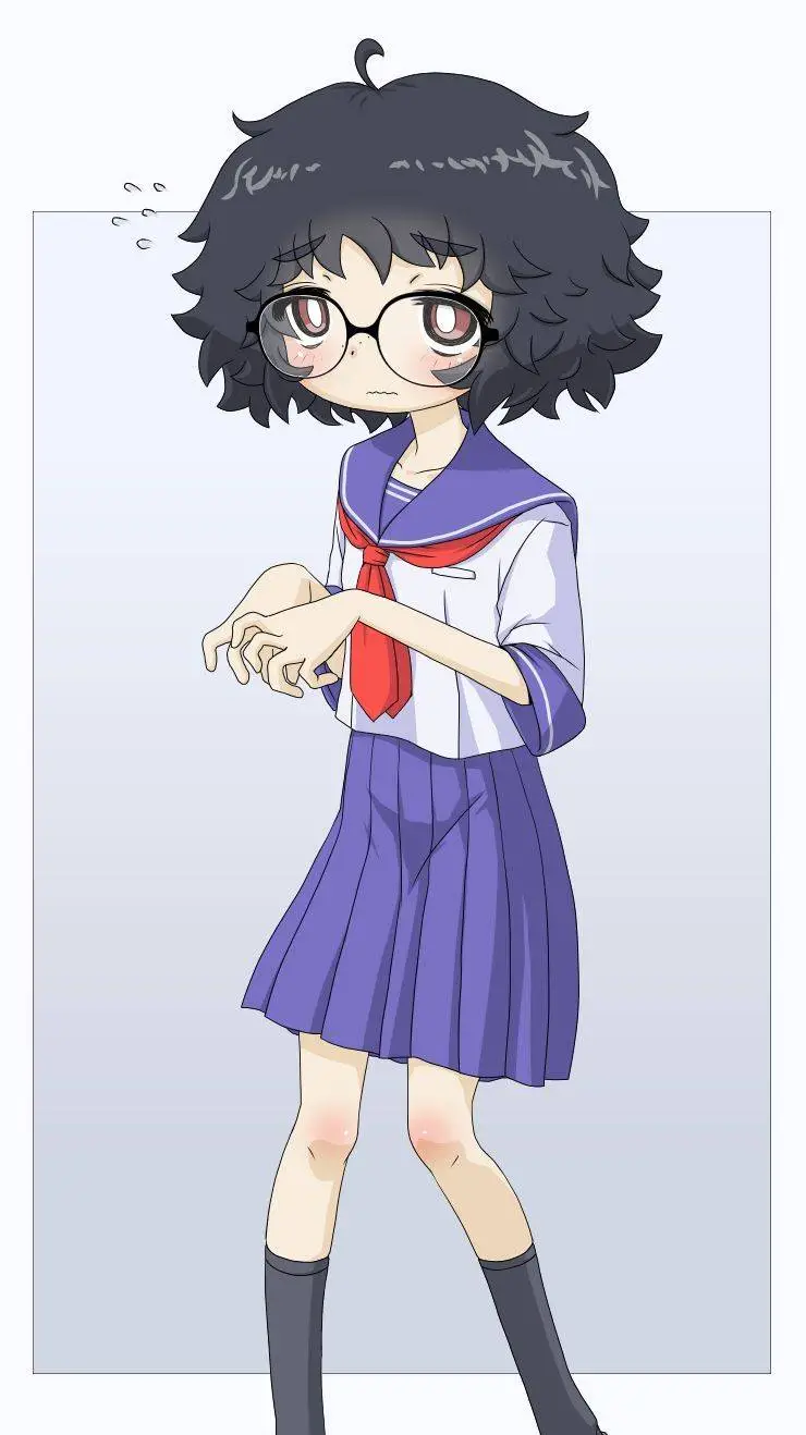 ai character: Yumi📚😣 background