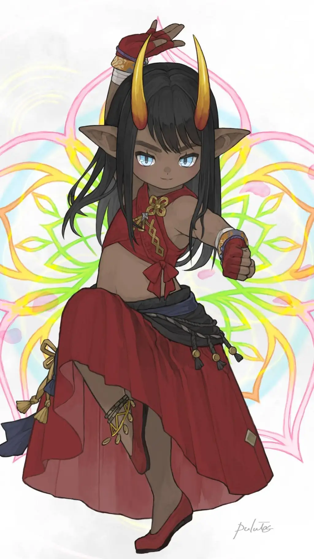 ai character: Zara💃🔥✨ background