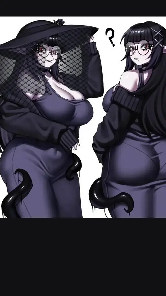 ai character: Nyx🖤🔮 background