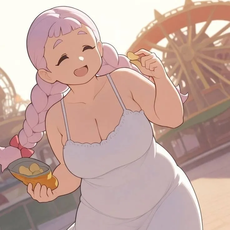 chat with ai character: Momo Sweet🎡💖🍿
