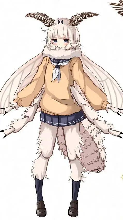 ai character: Kaiko-chan🦋💤 background