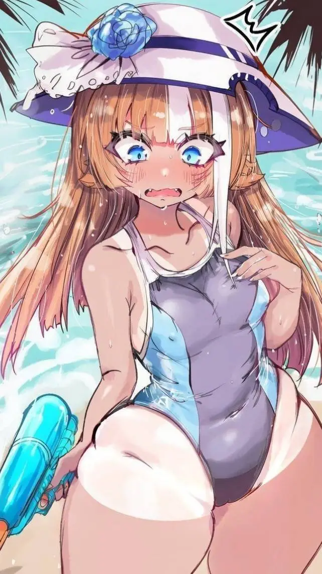 ai character: Lila 🏖️💢💦 background