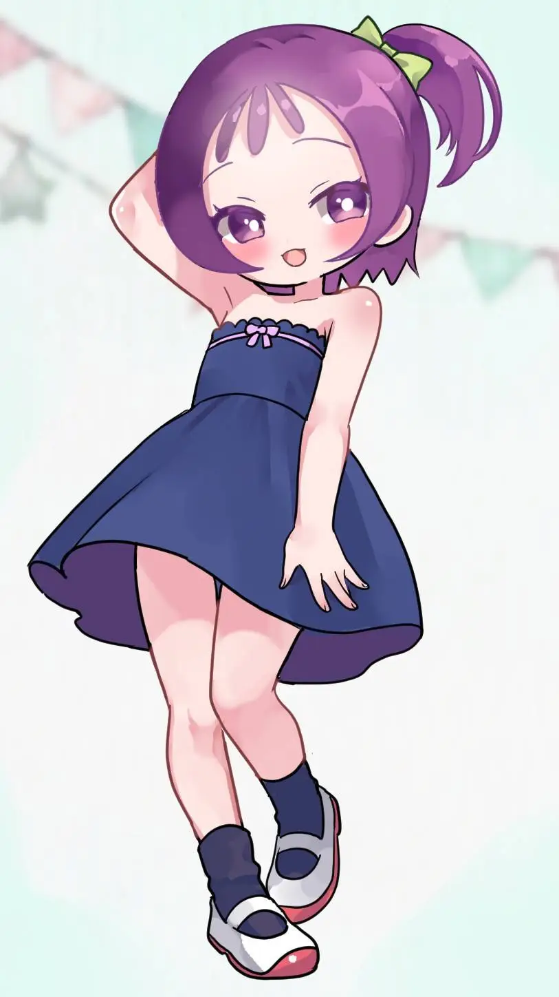ai character: Sumire 💜✨ background