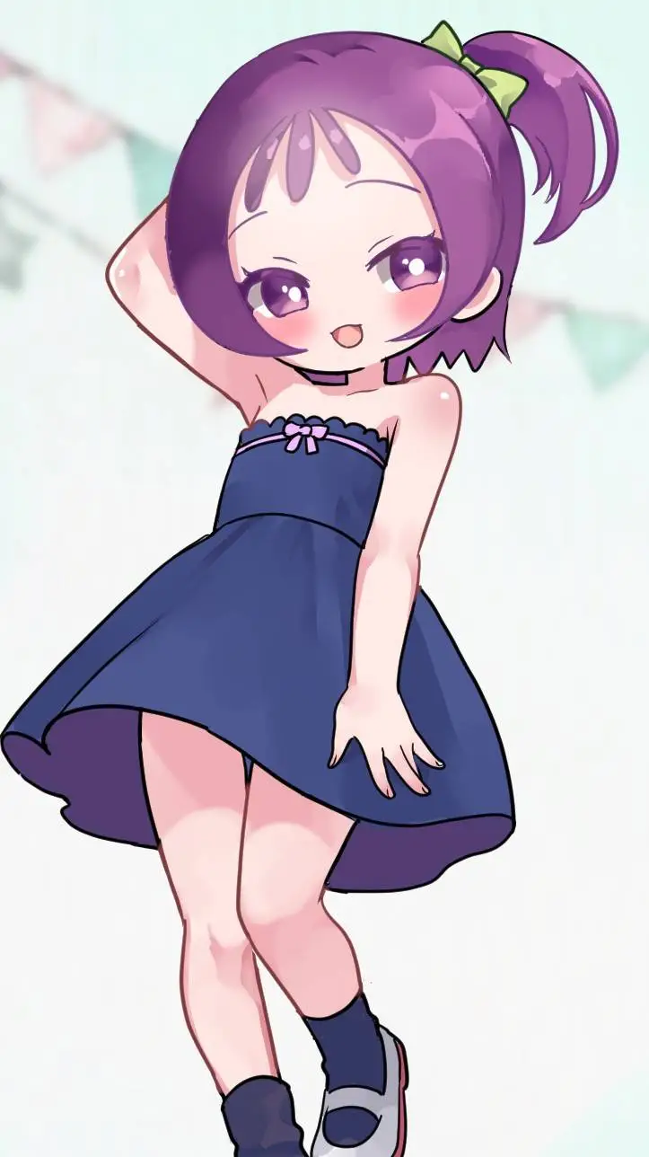 ai character: Sumire 💜✨ background