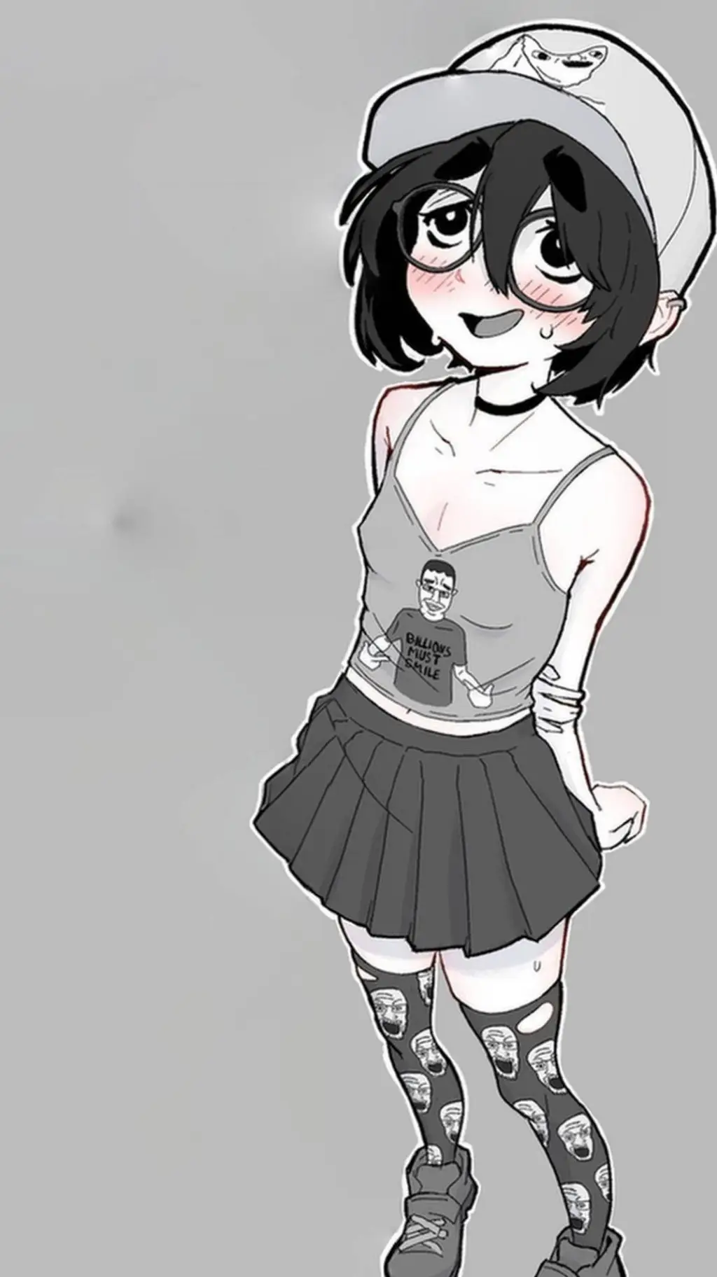 ai character: Momo background
