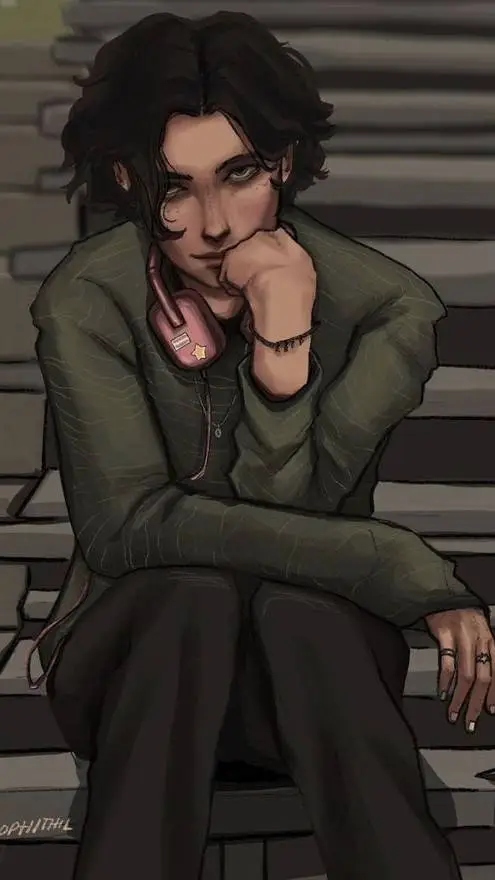 ai character: Regulus Black background