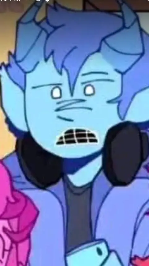 ai character: Bludude (-_-u) background
