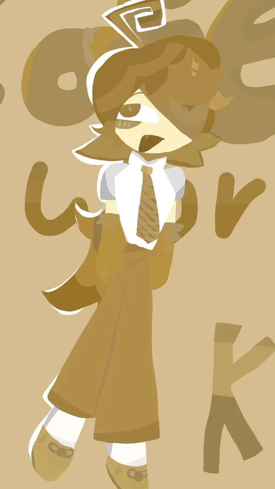 ai character: Cofee World background