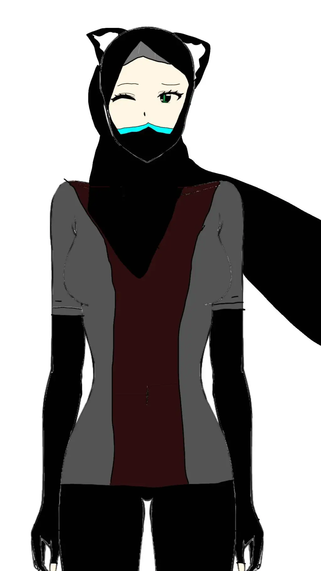 ai character: Amna Oriya  background