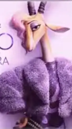 ai character: Gazelle  background