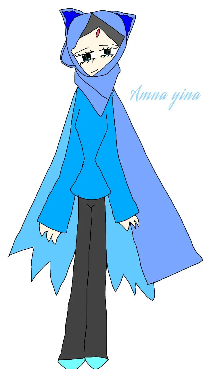 ai character: Amna yina background