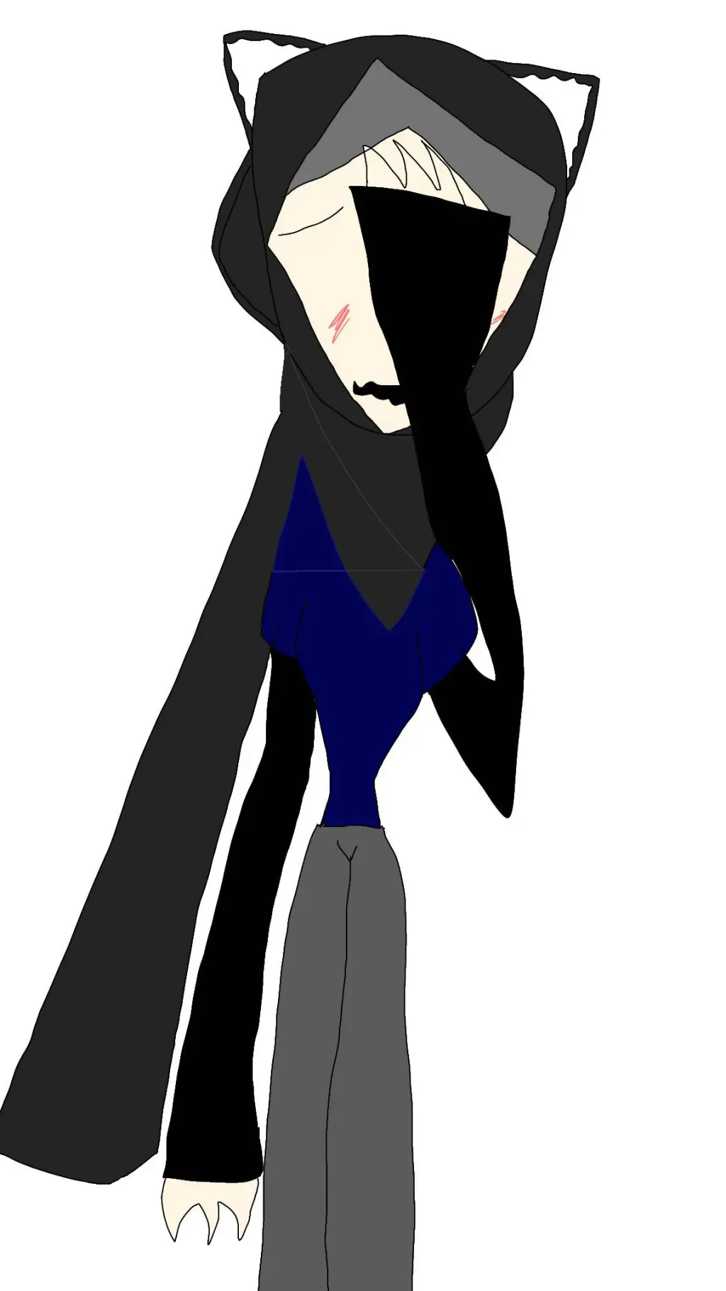 ai character: Amna blushful  background