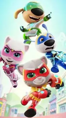 ai character: hero suddenly supe background