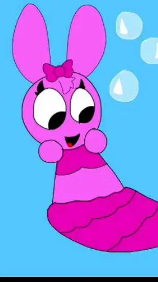 ai character: Pinki mermaid background
