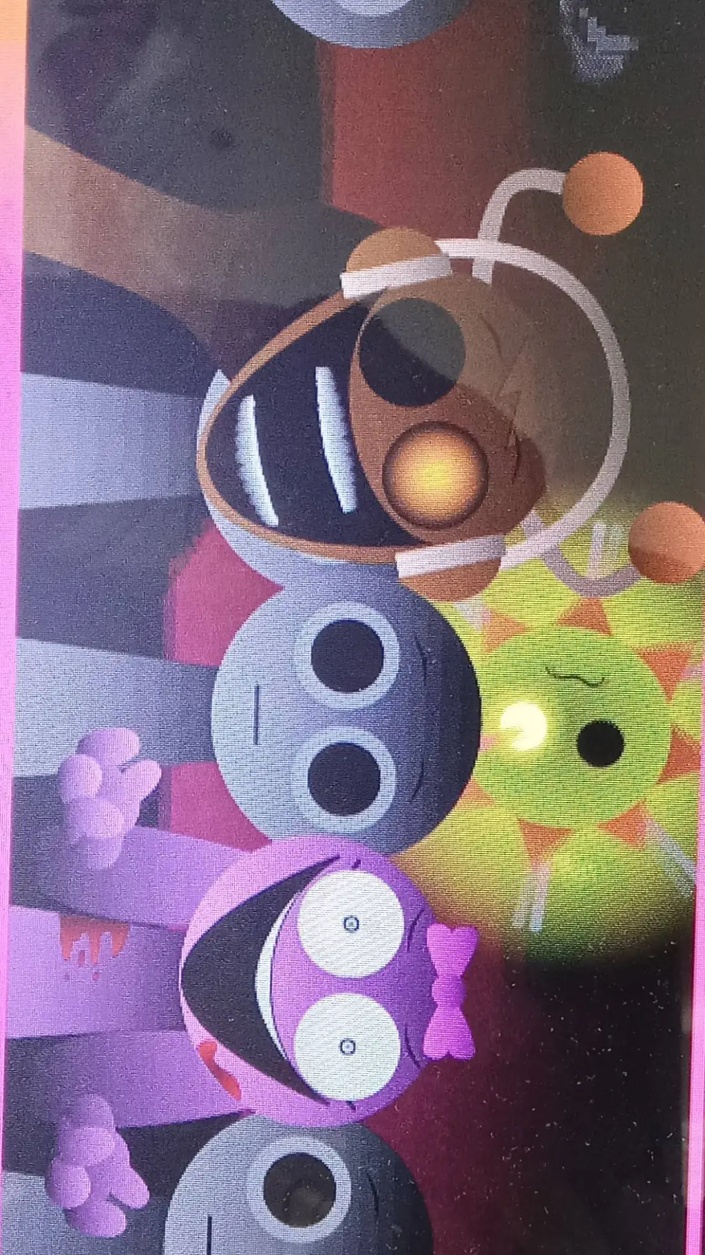 ai character: SPRUNKI shifted background