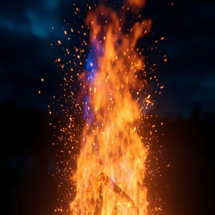 chat with ai character: Fire