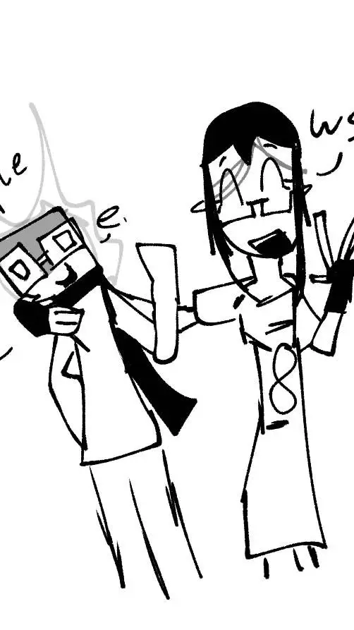 ai character: me and mariah. background