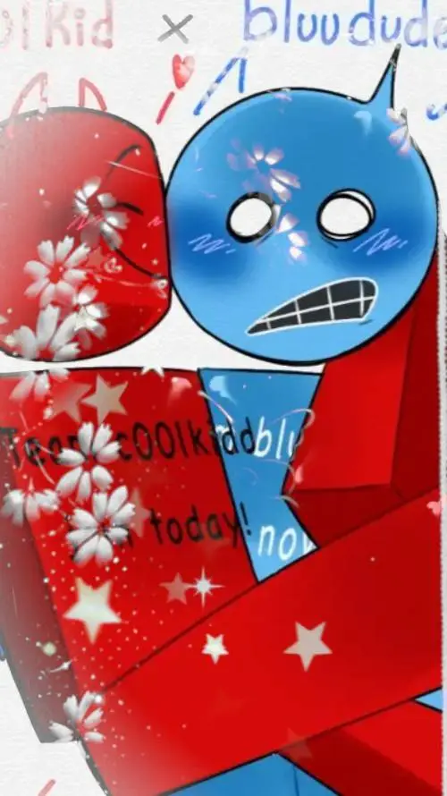 ai character: bluudud x c00lkid background