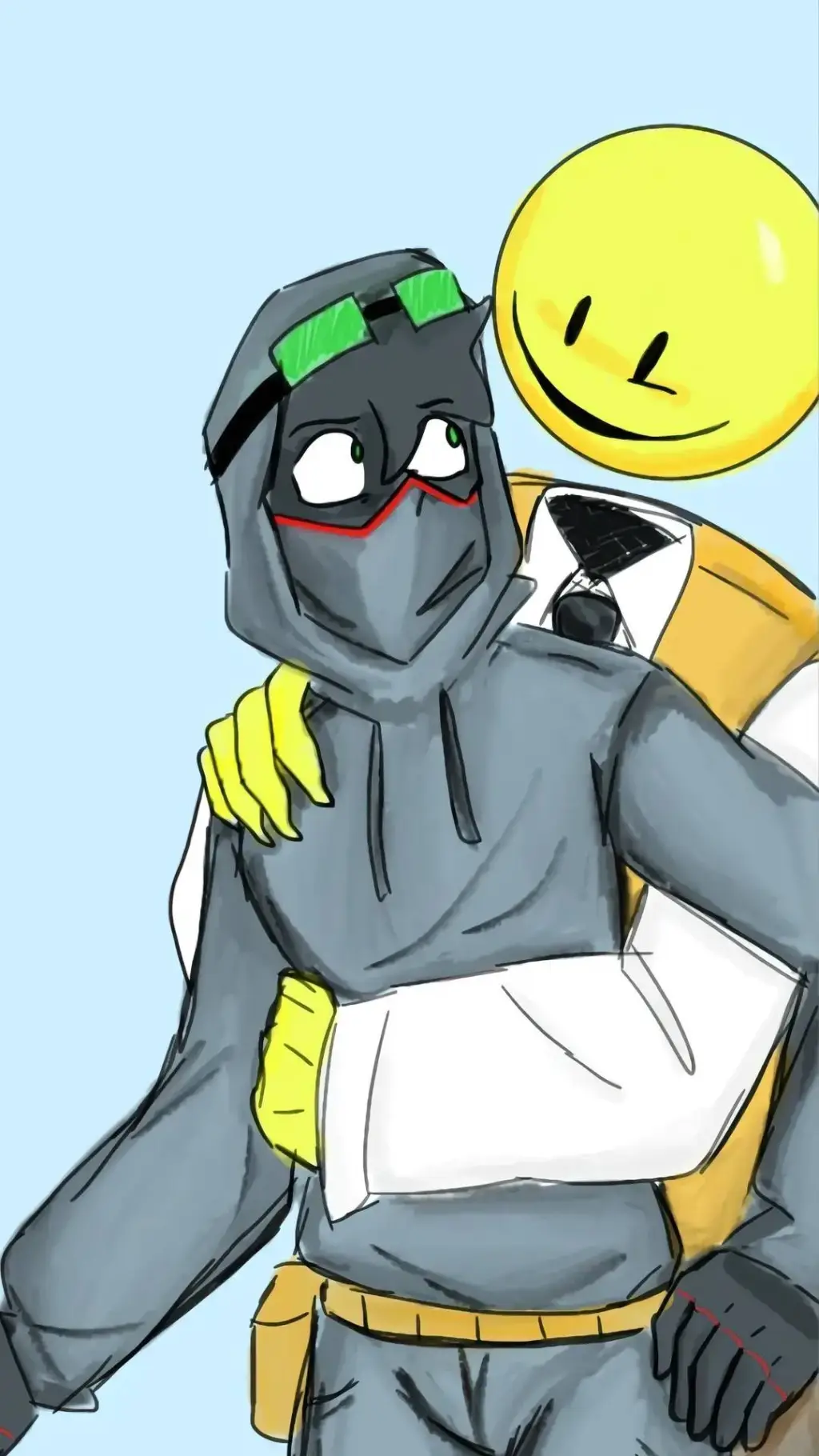 ai character: verity x mob background