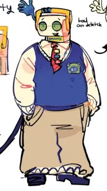 ai character: Smartypants background