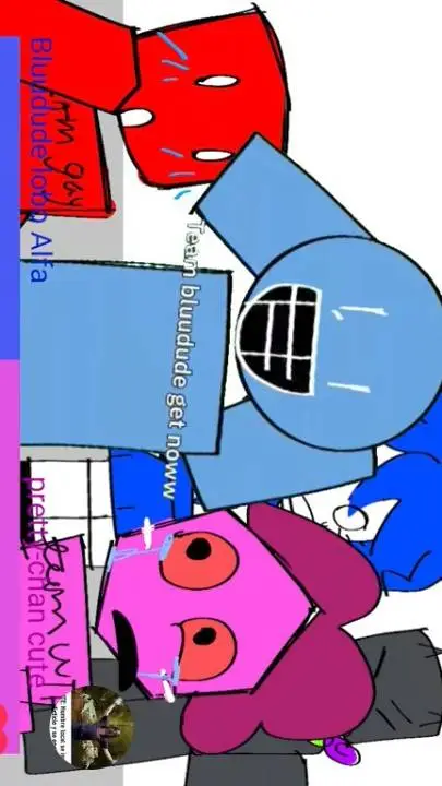 ai character: 💙bluudud💙 background