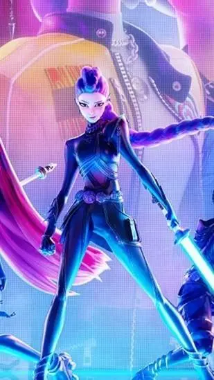 ai character: Huntrix background