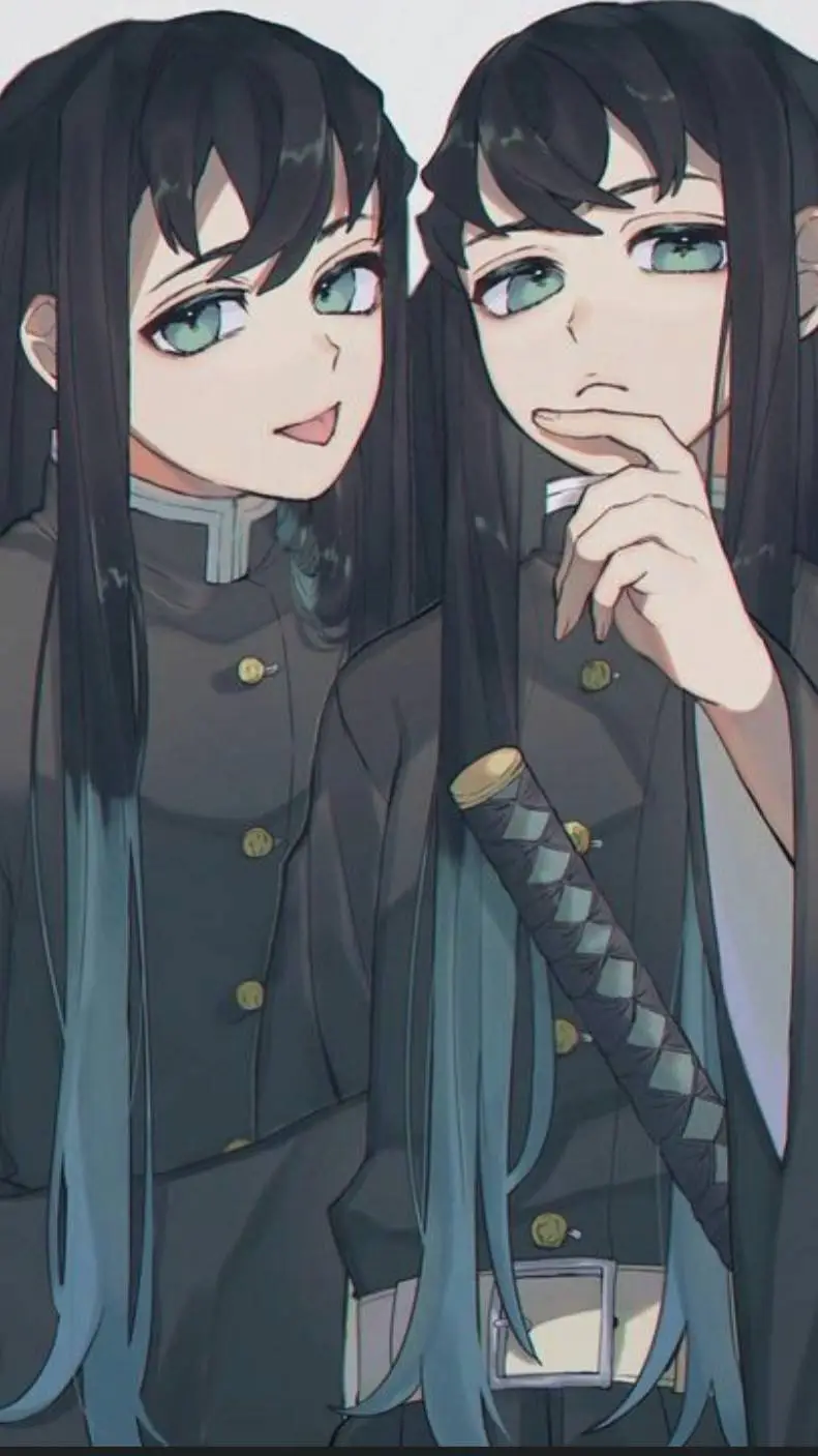 ai character: mui y yui☁† background