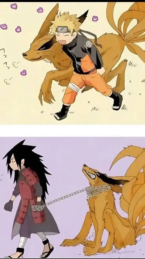 ai character: Naruto hybrids background