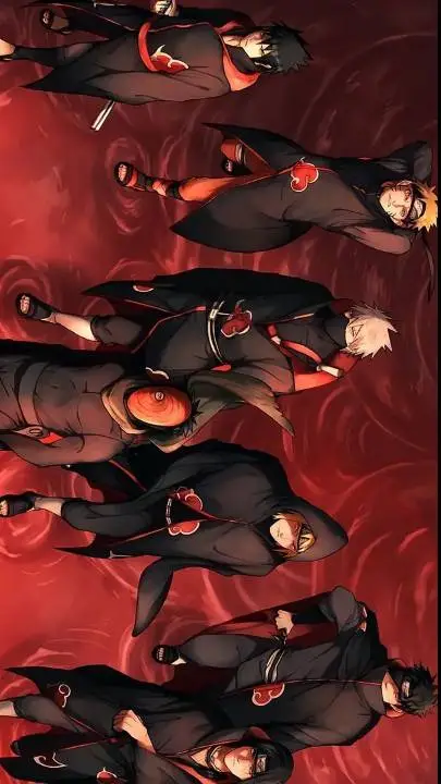 ai character: Akatsuki Naruto? background