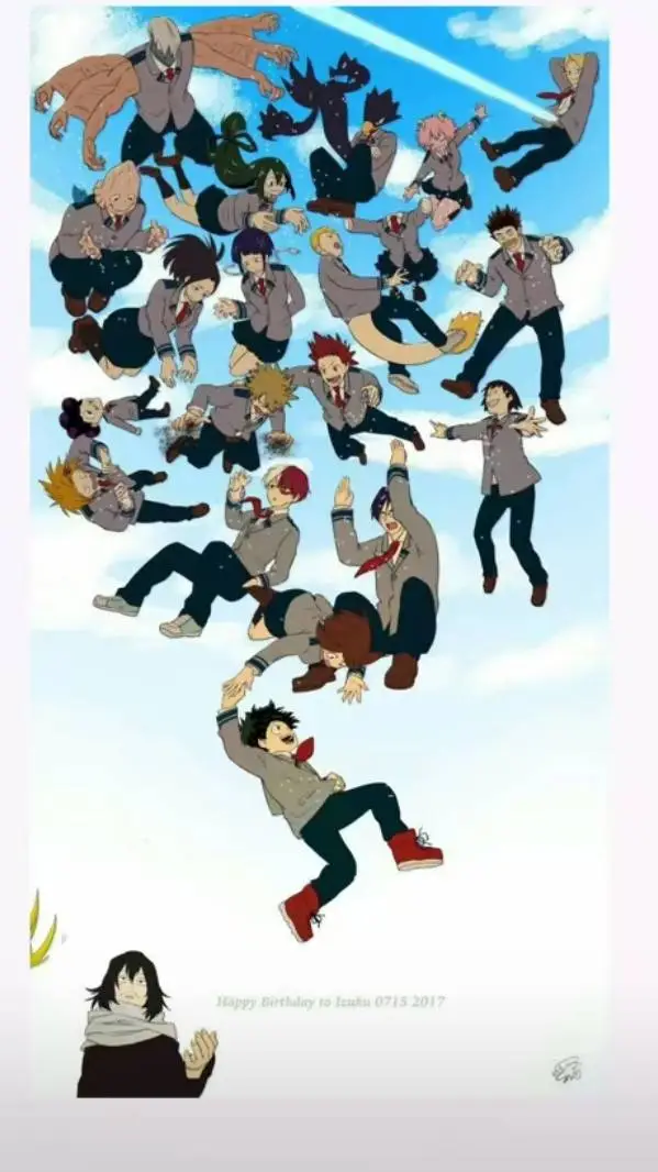 ai character: MHA✨ background