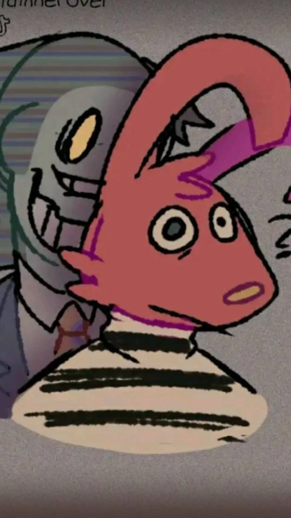 ai character: bodoque×retolam background
