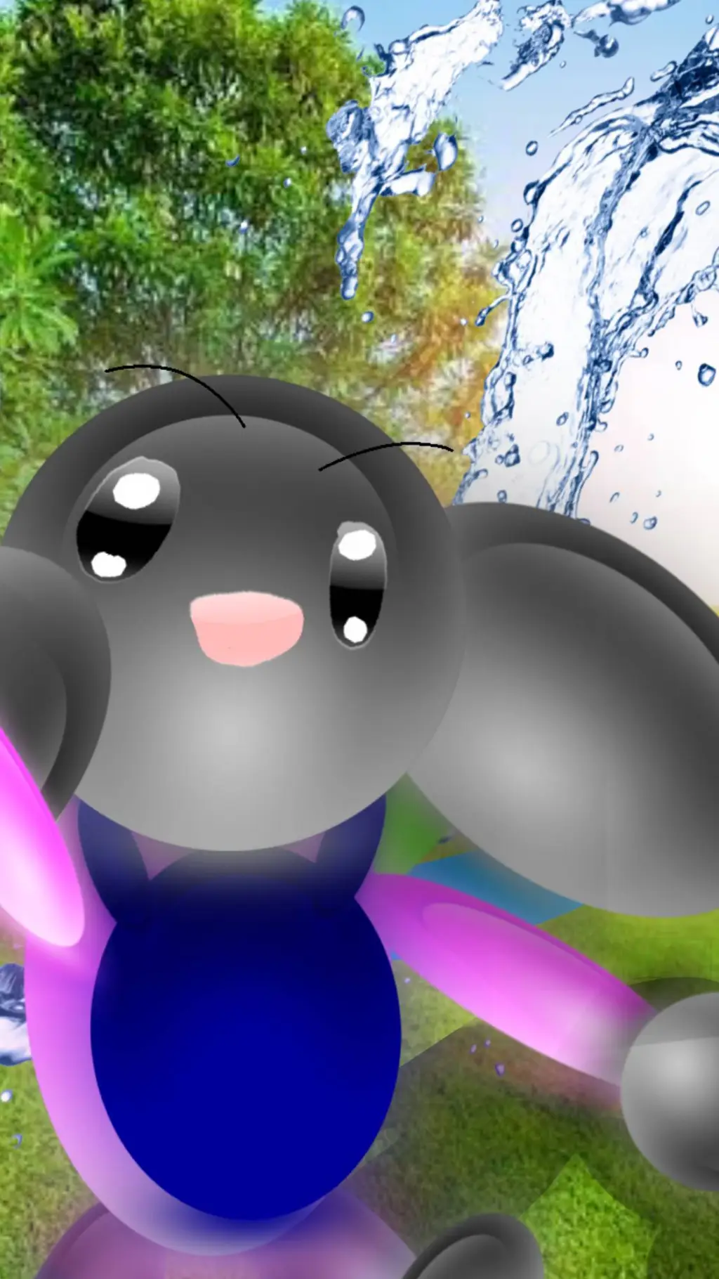 ai character: ivan el conejo background