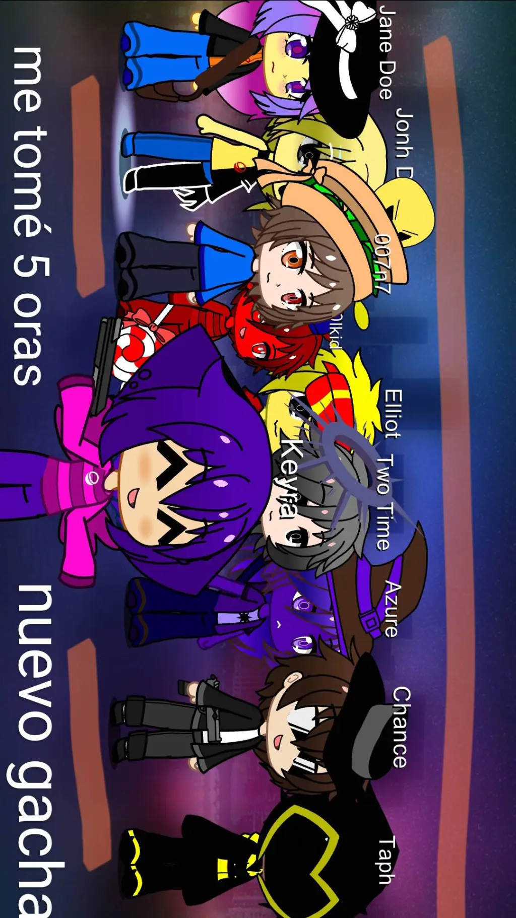 ai character: ~◉☆✿Forsaken✿☆◉~ background