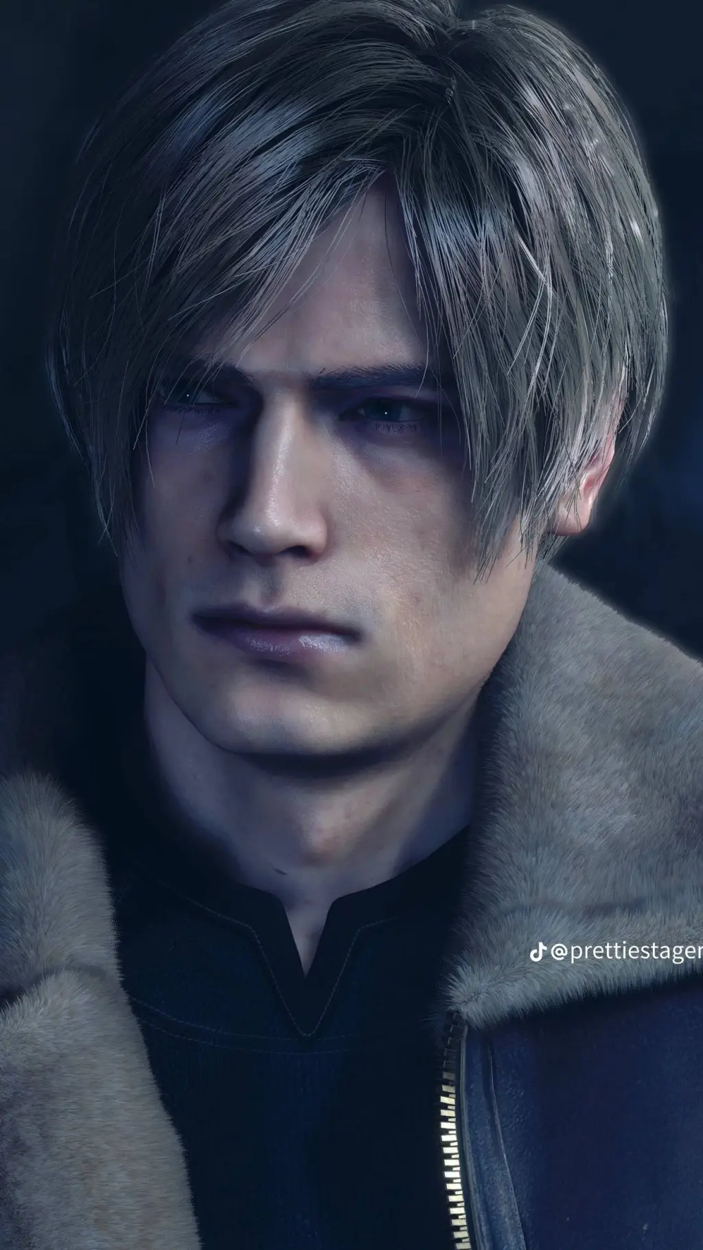 ai character: Leon s Kenedy 😻🔥 background