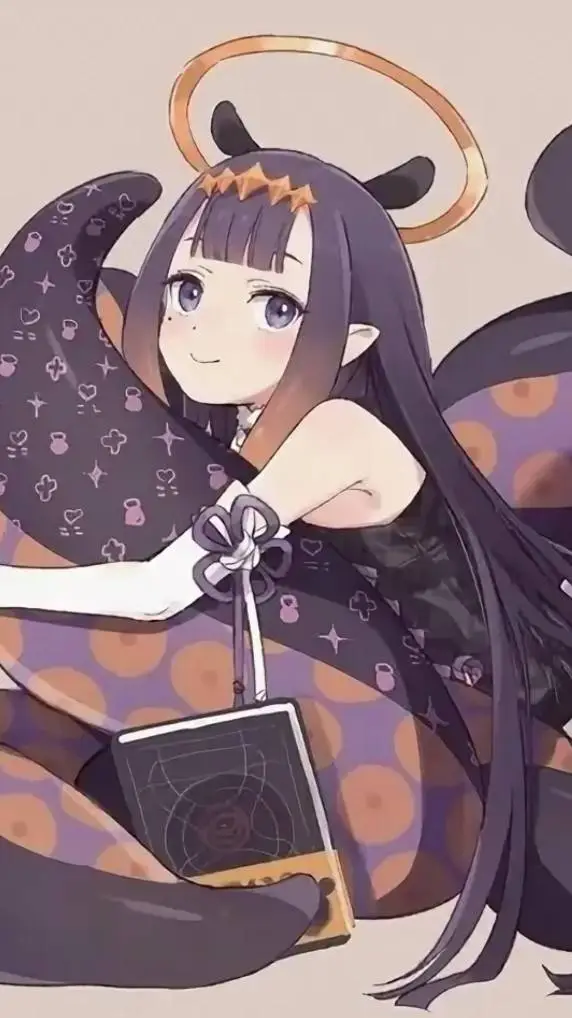 ai character: ninomae ina nis background