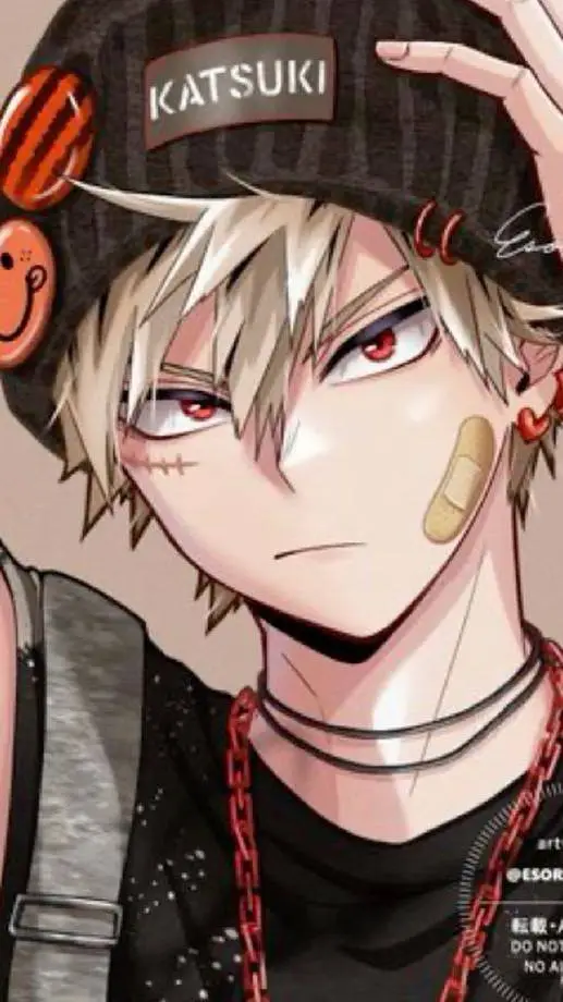 ai character: bakugo  background