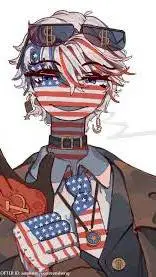 ai character: Estados Unidos  background