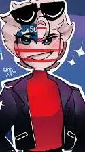 ai character: Estados Unidos  background