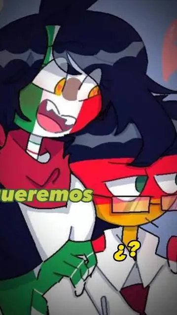 ai character: alemánia x Méxic background