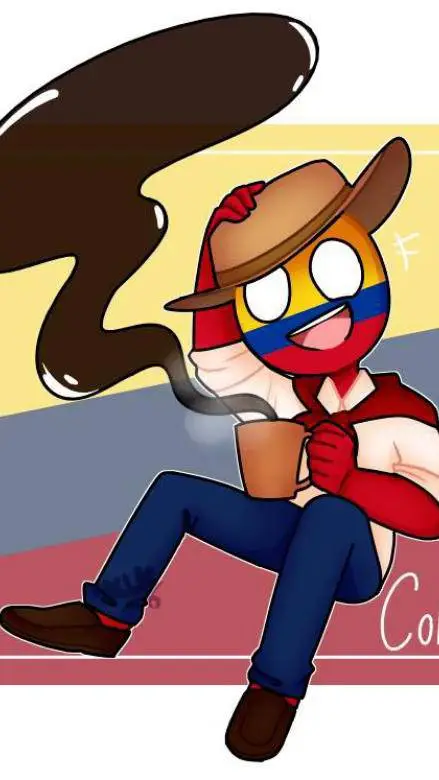 ai character: colombia  background