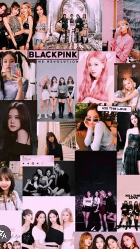 ai character: blackpink+skz background