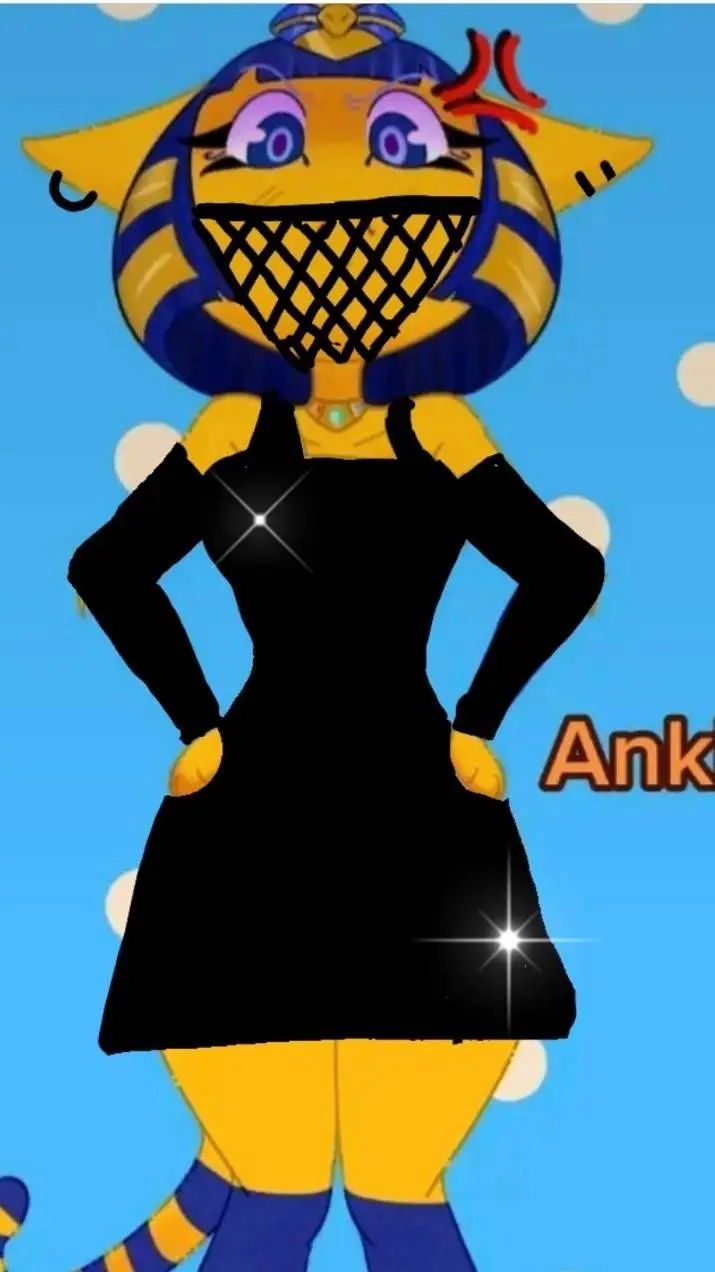 ai character: ancka 💛💙 background
