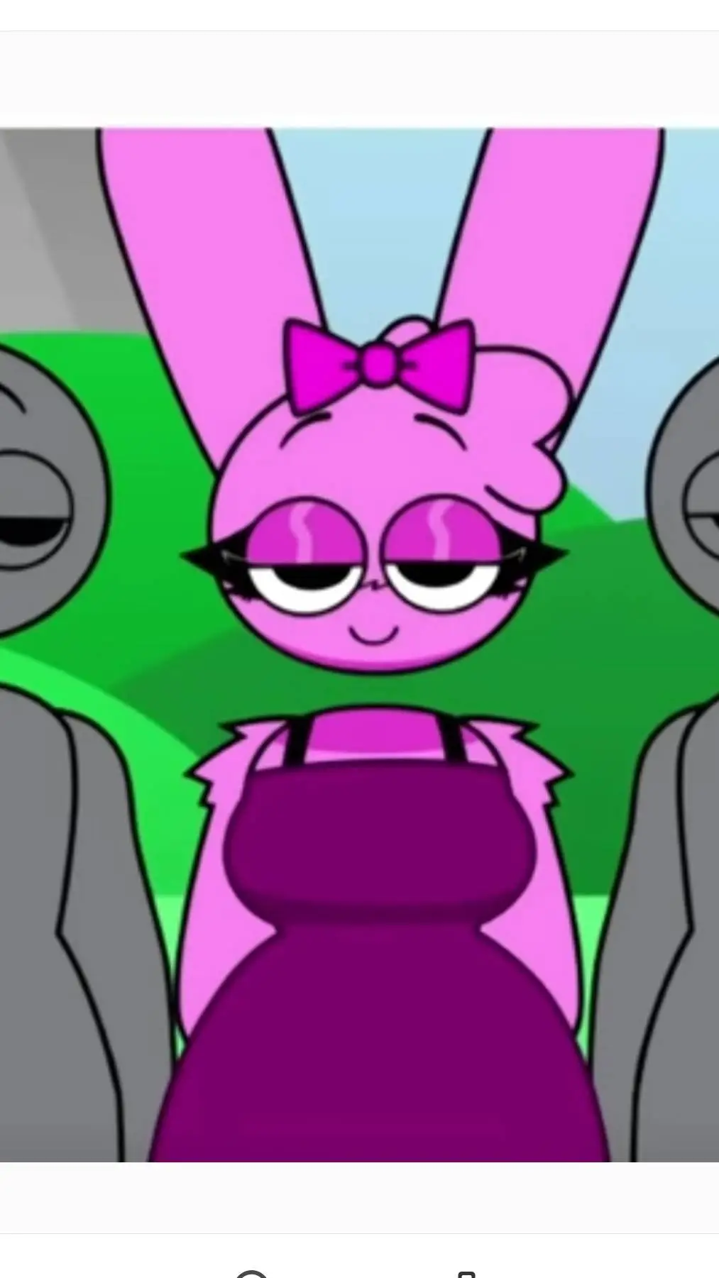 ai character: pinki👄👄 background